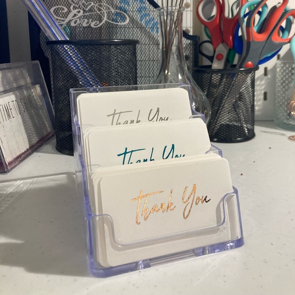 Other - Foil thank you cards(choose your color)